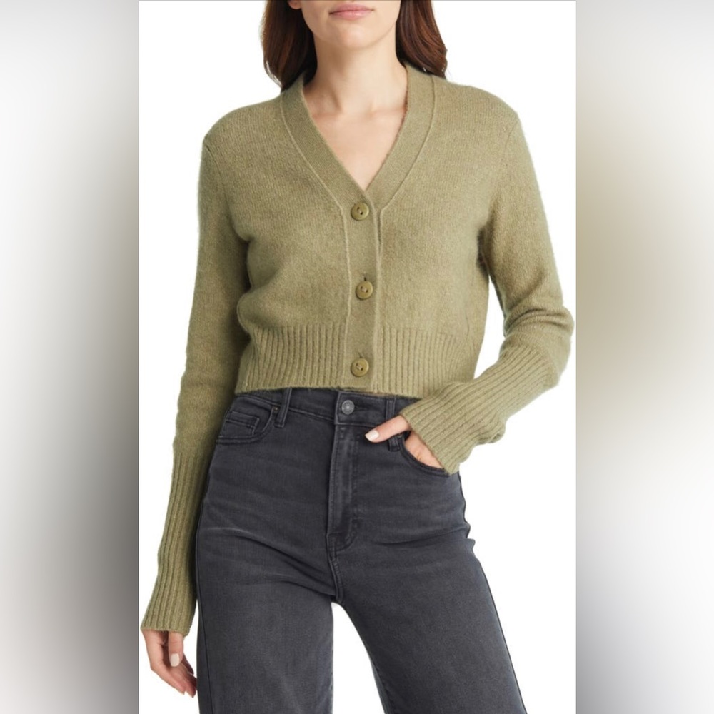 All Saints Crop Cardigan